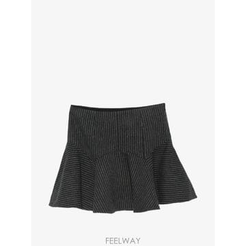 26 FW 가니 핀스트라이프 미니 스커트 A1090355 TP458957934