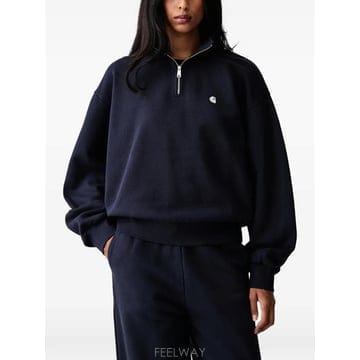 26 FW 칼하트 케이시 로고 자수 쿼터 지퍼 스웨트셔츠 I037148 TP459756451