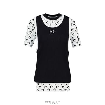 26 FW 마린세르 레이어드 저지 반소매 티셔츠 UTT015ACJER0125BK99 TP459921249