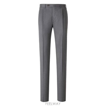 26 FW Canali 벨트 루프 울 팬츠 71119AS10327 TP459897316