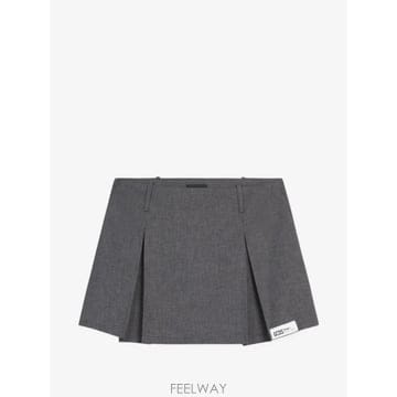 GCDS 26 FW GCDS Preppy pleated twill mini skirt C2WBQM218A173 TP426 FW GCDS Preppy pleated twill mini skirt C2WBQM218A1
