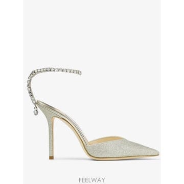 Jimmy Choo 26 FW ������ ���� ������ 100mm SAEDA100BBGPLATINUM TP45628253626 FW ������ ���� ������ 100mm SAEDA100BBGPLATINUM TP4