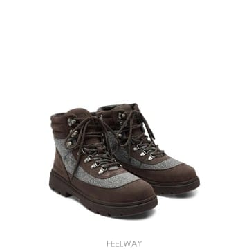 MOON BOOT 26 FW ������ Combat boots brown felt 80D2520060 TP45992505326 FW ������ Combat boots brown felt 80D2520060 TP4599