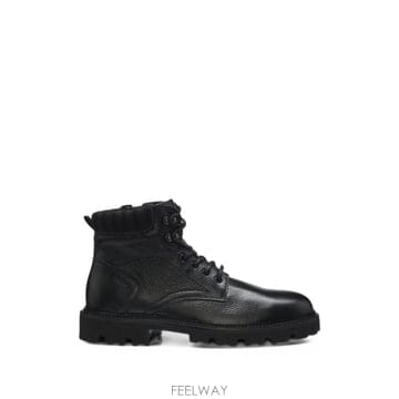 Boss 26 FW HUGO pebbled leather lace up boots 50573415 TP4599250326 FW HUGO pebbled leather lace up boots 50573415 TP45