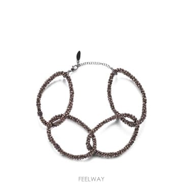 26 FW 브루넬로 쿠치넬리 헤마타이트 체인 링크 초커 MCOW9LB02CEMB TP459978176