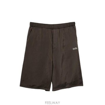 26 FW 언더커버 로고 자수 핀스트라이프 쇼츠 UP1F4505 TP459976587