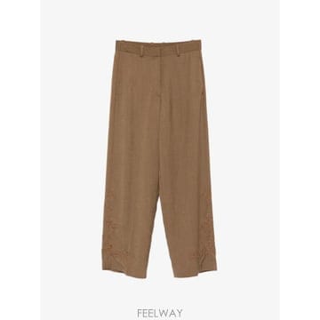 26 FW Forte Forte 비즈 자수 테일러드 팬츠 15330MYPANTS TP459011491