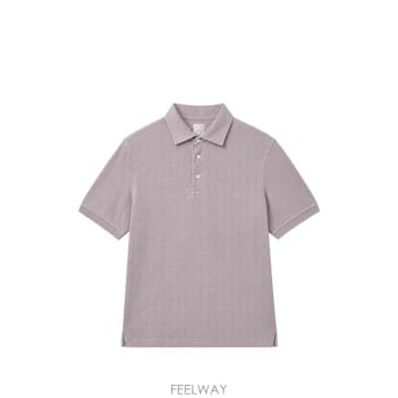 26 FW Fedeli 반소매 폴로 셔츠 TUF00102176GREIGE TP454527496