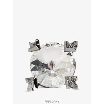 Off White 26 FW ����ȭ��Ʈ Arrows crystal stud earrings OMOD11SS26MET00272726 FW ����ȭ��Ʈ Arrows crystal stud earrings OMOD11SS