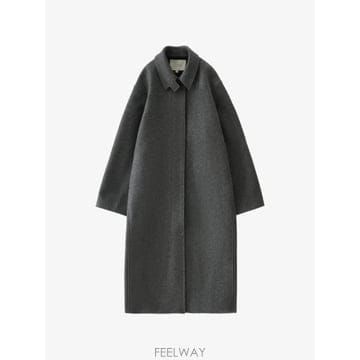 STUDIO NICHOLSON 26 FW ��Ʃ������ݽ� ���� ��ư �ؽ�ó ��Ʈ RIASNW725WOOLMELTONCOATINGCHARCOA26 FW ��Ʃ������ݽ� ���� ��ư �ؽ�ó ��Ʈ RIASNW725WO