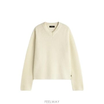 | Other Brand | 26 FW Ecoalf Lara ribbed V neck sweater MCWGAKNLARA00698W2626 FW Ecoalf Lara ribbed V neck sweater MCWGAKNLARA006