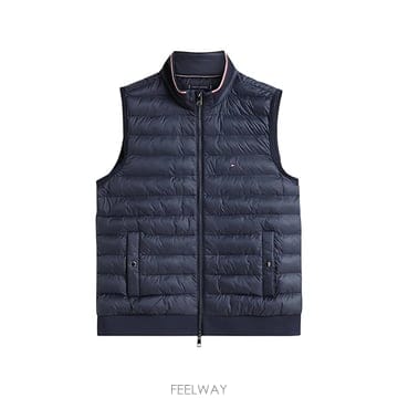 26 FW 타미힐피거 퀼팅 패널 베스트 MW0MW41441 TP459974840