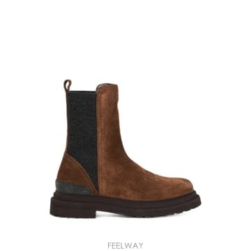 Brunello Cucinelli 26 FW ���ڷ� ��ġ�ڸ� ��Ҹ� ��� �����̵� ��Ŭ ���� MZSFG3307C9773 TP45817534926 FW ���ڷ� ��ġ�ڸ� ��Ҹ� ��� �����̵� ��Ŭ ����