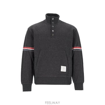 26 FW 톰브라운 스트라이프 디테일 버튼 업 스웨터 MJT590AJ0328 TP459905146