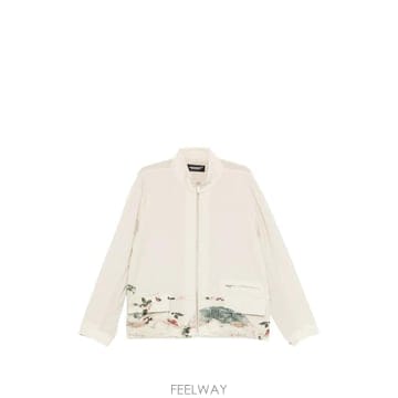 26 FW 언더커버 플로럴 프린트 집업 재킷 UC2F42063GRAYBEIGE TP458166206