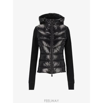 Moncler 26 FW ��Ŭ���� �׷���� quilted panel drawstring hoodie L20988G0001726 FW ��Ŭ���� �׷���� quilted panel drawstring hoodi