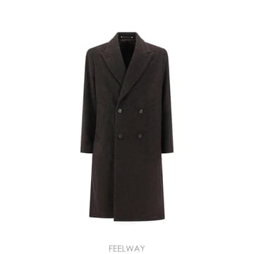 26 FW 폴스미스 헤링본 더블 브레스티드 코트 M2RA220W22789 TP459899668