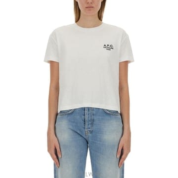 25 S/S A.P.C 아페쎄 티셔츠 콘 로고 COHBM-F26389 B0041541758