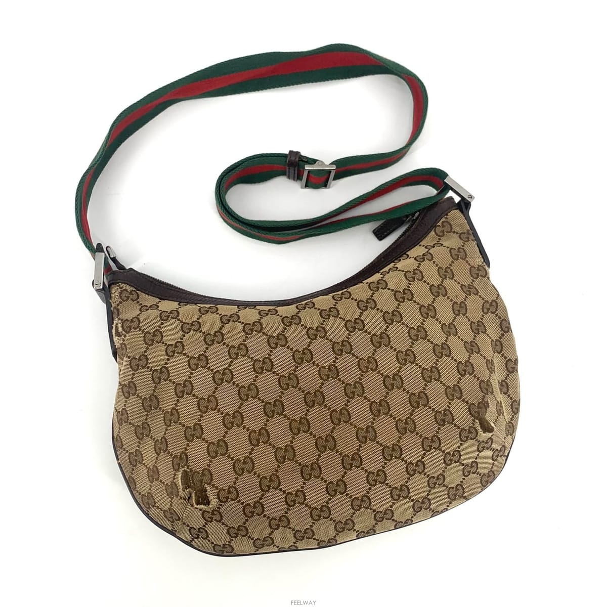 GUCCI ���� GG�ΰ� �Ｑ �ݴ� ũ�ν��� 181092���� GG�ΰ� �Ｑ �ݴ� ũ�ν��� 181092