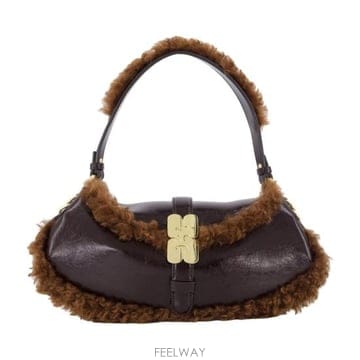 GANNI 26FW ���� ũ�ν��� C2050011 ZWX BROWN26FW ���� ũ�ν��� C2050011 ZWX BROWN