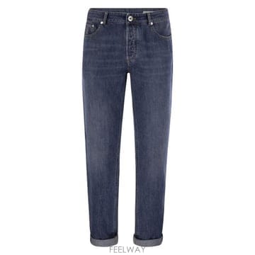 Brunello Cucinelli 26FW ���ڷ� ��ġ�ڸ� ���� Ʈ����ų� �� ���̺� ���� Ʈ����� M0Z37D3210 MEDIUM DENI26FW ���ڷ� ��ġ�ڸ� ���� Ʈ����ų� �� ���̺� ���� 