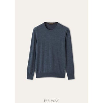 인더샵 Loro Piana 로로피아나 네이비 니트