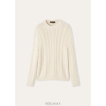 인더샵 Loro Piana 로로피아나 아이보리 니트