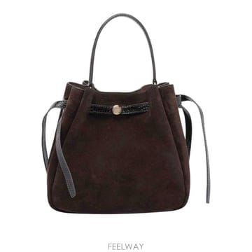 인더샵 Tory Burch 토리버치 브라운 버킷백