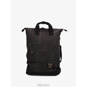 당일배송 바버 Field Tartan backpack