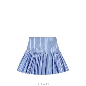 당일배송 가니 스트라이프 스커트