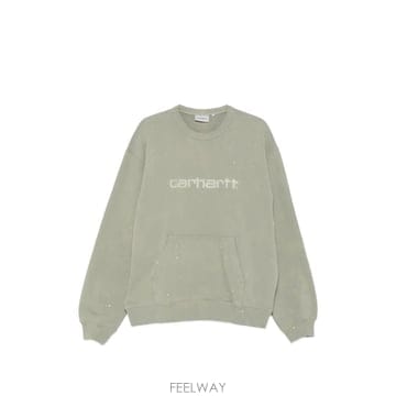 당일배송 칼하트 페인터 로고 프린트 스웨트셔츠
