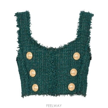 Balmain ���Ϲ�� �߸� 6 ��ư Ʈ���� ũ�� ž���Ϲ�� �߸� 6 ��ư Ʈ���� ũ�� ž
