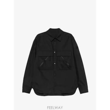Moncler ���Ϲ�� ��Ŭ���� logo patch utility shirt���Ϲ�� ��Ŭ���� logo patch utility shirt