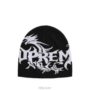 Supreme ���Ϲ�� ������ x Art Dealer Dragon logo jacquard beanie hat���Ϲ�� ������ x Art Dealer Dragon logo jacquard bean
