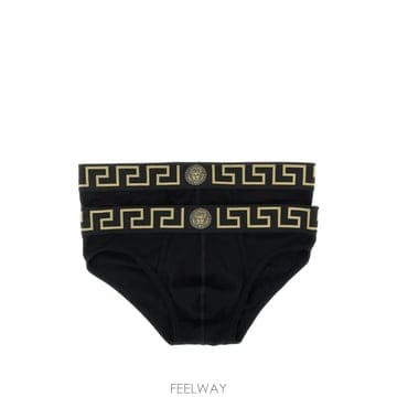 Versace ���Ϲ�� ������ü Greca Medusa briefs  set of two���Ϲ�� ������ü Greca Medusa briefs  set of two