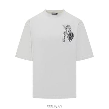 Dsquared2 26SS �������2 ���� Ƽ���� S74GD1546D20106 100 WHITE26SS �������2 ���� Ƽ���� S74GD1546D20106 100 WHITE