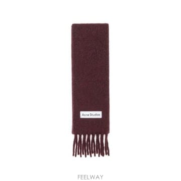 Acne 26FW ��ũ�� ��Ʃ��� ���÷� ��ī�� CA0443 BURGU RED26FW ��ũ�� ��Ʃ��� ���÷� ��ī�� CA0443 BURGU RED