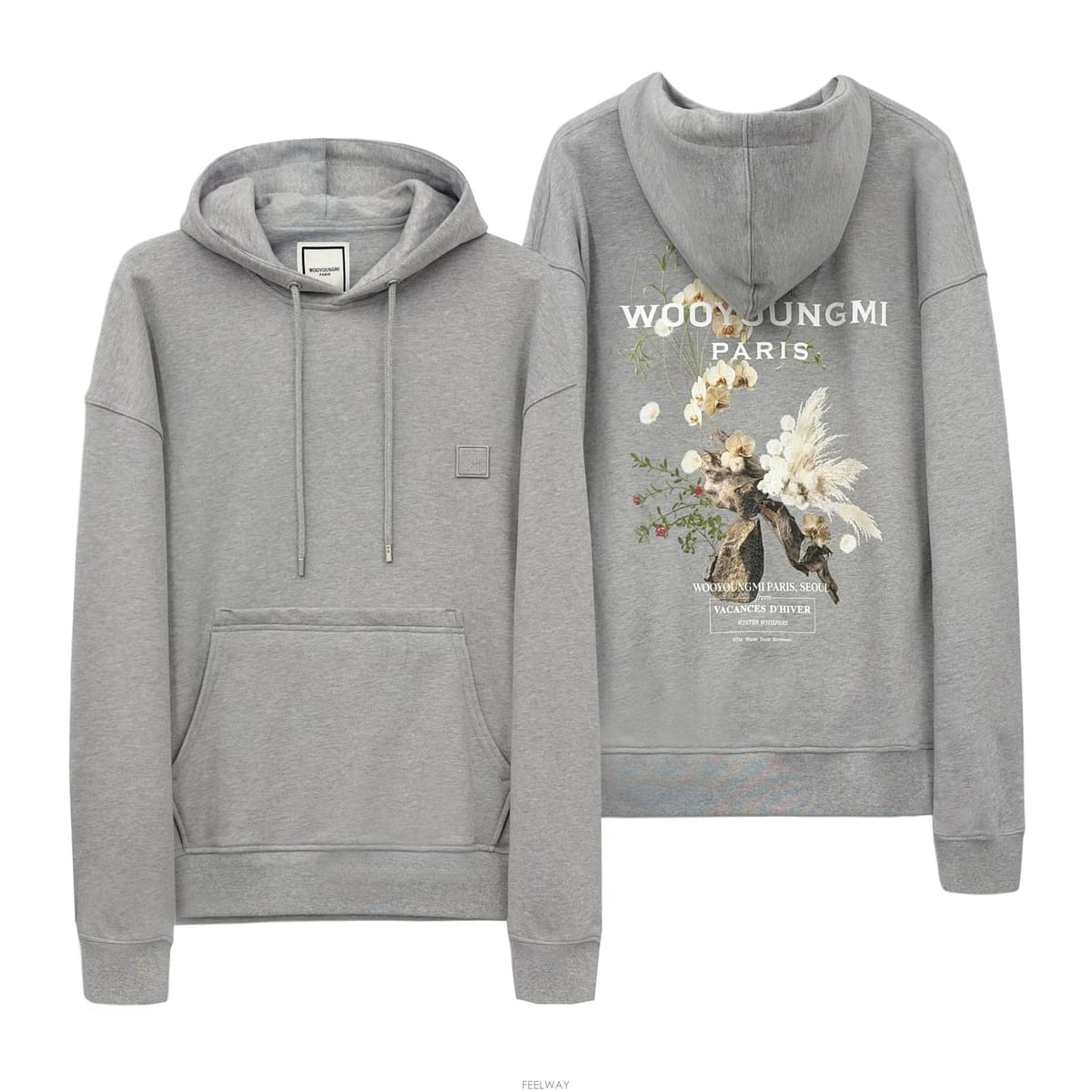 WOOYOUNGMI [�������] 26FW �쿵�� �׷��� �ö�� ��ΰ� �ĵ� Ƽ���� W263TS36721G[�������] 26FW �쿵�� �׷��� �ö�� ��ΰ� �ĵ� Ƽ��