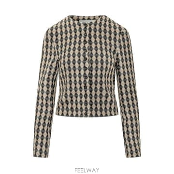 26FW 엠에스지엠 수트 자켓 4141MDG09267615 97 GREY MULTI
