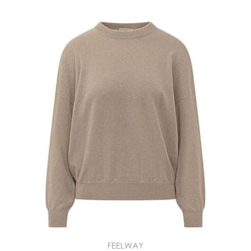 26FW 브루넬로 쿠치넬리 스웨터 M12244410 C9991 SAND BEIGE