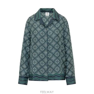 CASABLANCA 26FW ī�����ī ����콺 WAW26SH328 01 GREEN26FW ī�����ī ����콺 WAW26SH328 01 GREEN