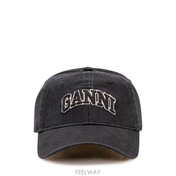 GANNI 26FW ���� �ΰ� ĵ���� ��ĸ A6900 099 BLACK26FW ���� �ΰ� ĵ���� ��ĸ A6900 099 BLACK