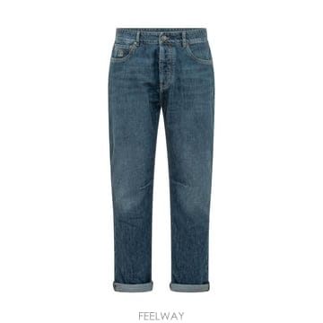 Brunello Cucinelli 26FW ���ڷ� ��ġ�ڸ� ���� ���� M0Z37X1290 C1468 DENIM SCURO OLD26FW ���ڷ� ��ġ�ڸ� ���� ���� M0Z37X1290 C1468 DENI