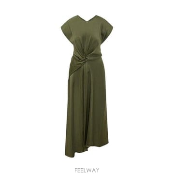 Victoria Beckham 26FW ���丮�� ���� �� ���ǽ� 1426WDR007292D 9990 MARSH GREEN26FW ���丮�� ���� �� ���ǽ� 1426WDR007292D 9990 MARSH