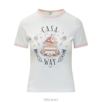 CASABLANCA 26FW ī�����ī ���� Ƽ���� WPF26JTS049 01 WHITE PIMA26FW ī�����ī ���� Ƽ���� WPF26JTS049 01 WHITE PIMA