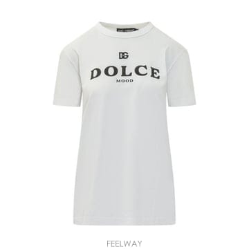 Dolce&Gabbana 26FW ��ü�ذ��ٳ� ���� Ƽ���� F8W56ZFU7EQ W0800 BIANCO OTTICO26FW ��ü�ذ��ٳ� ���� Ƽ���� F8W56ZFU7EQ W0800 BIANCO