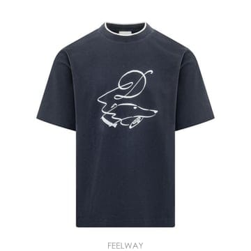 Drole de Monsieur 26FW ��ѵ幫�� ���� Ƽ���� LTS332CO002 NY NAVY26FW ��ѵ幫�� ���� Ƽ���� LTS332CO002 NY NAVY