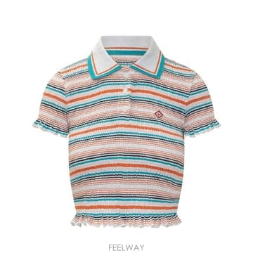 CASABLANCA 26FW ī�����ī ���� Ƽ���� WPF26JTP215 01 STRIPE26FW ī�����ī ���� Ƽ���� WPF26JTP215 01 STRIPE