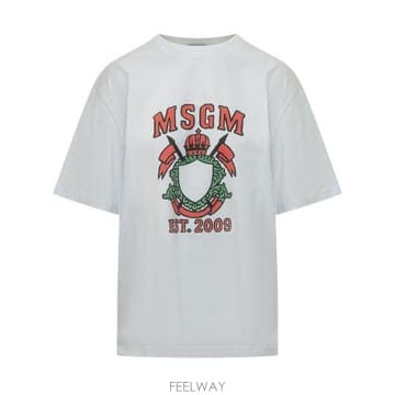 MSGM 26FW ���������� ���� Ƽ���� 4142MDM88267798 01 WHITE26FW ���������� ���� Ƽ���� 4142MDM88267798 01 WHITE