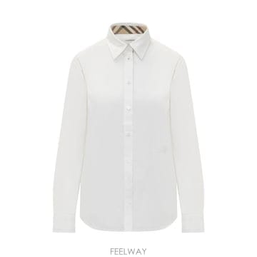 Burberry 26FW ������ ���ַ� �� ��ư ���ø� ���� 8111217 A1464 WHITE26FW ������ ���ַ� �� ��ư ���ø� ���� 8111217 A1464 W